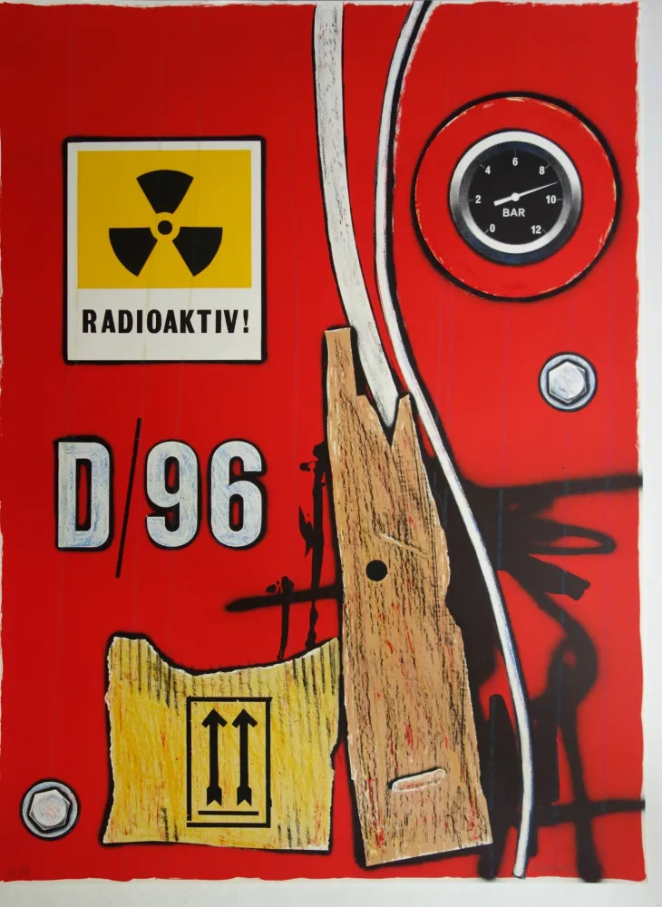 リトグラフ Klasen - Restricted Area