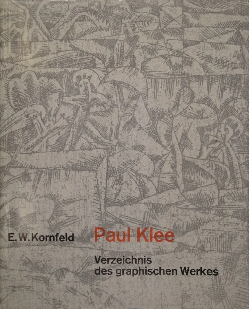 挿絵入り本 Klee - Verzeichnis des graphischen Werkes von Paul Klee