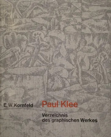 挿絵入り本 Klee - Verzeichnis des graphischen Werkes von Paul Klee