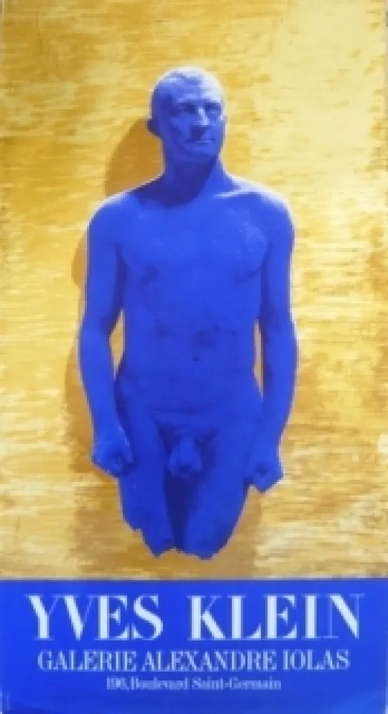 シルクスクリーン Klein - Affiche exposition galerie Alexandre Iola