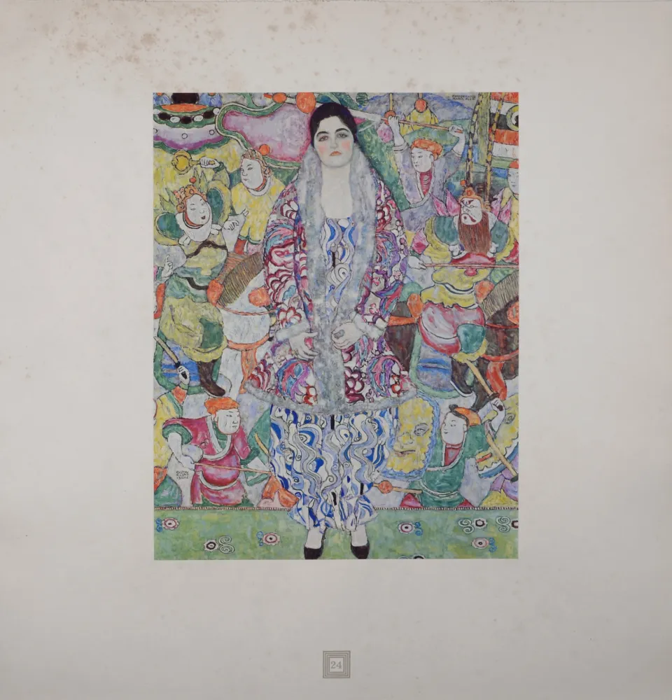 リトグラフ Klimt (After) - Eine Nachlese Folio, Maria Beer, 1931