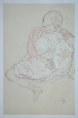 オフセット Klimt (After) - Erotische Zeichnung