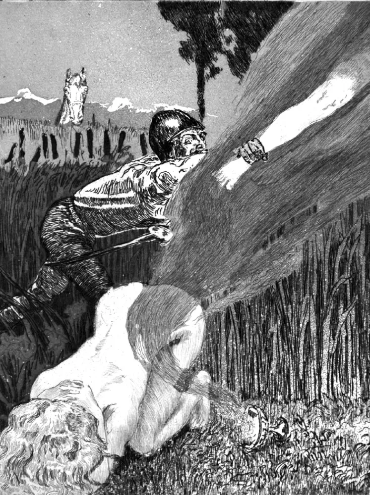 エッチングと　アクチアント Klinger - Il piede