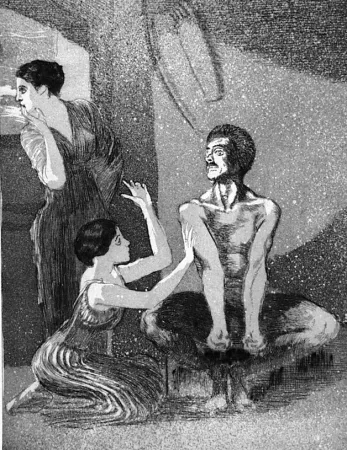 エッチングと　アクチアント Klinger - La ragazza e il tiratore