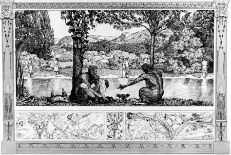 エッチングと　アクチアント Klinger - Narciso ed Eco 1