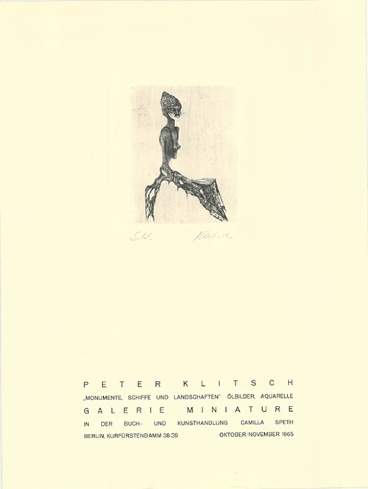 彫版 Klitsch - Monumente, Schiffe und Landschaften 