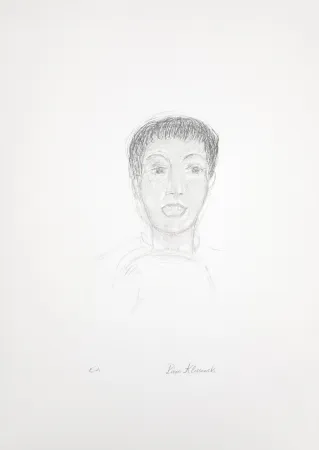 リトグラフ Klossowski - Portrait de garçon