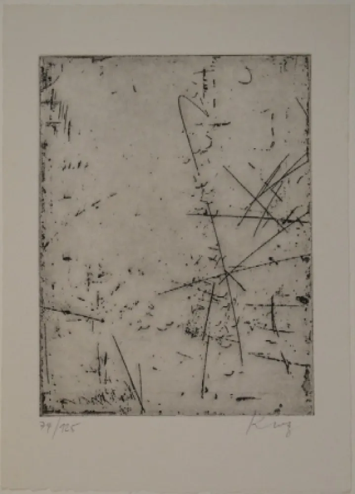 エッチング Klotz - Untitled