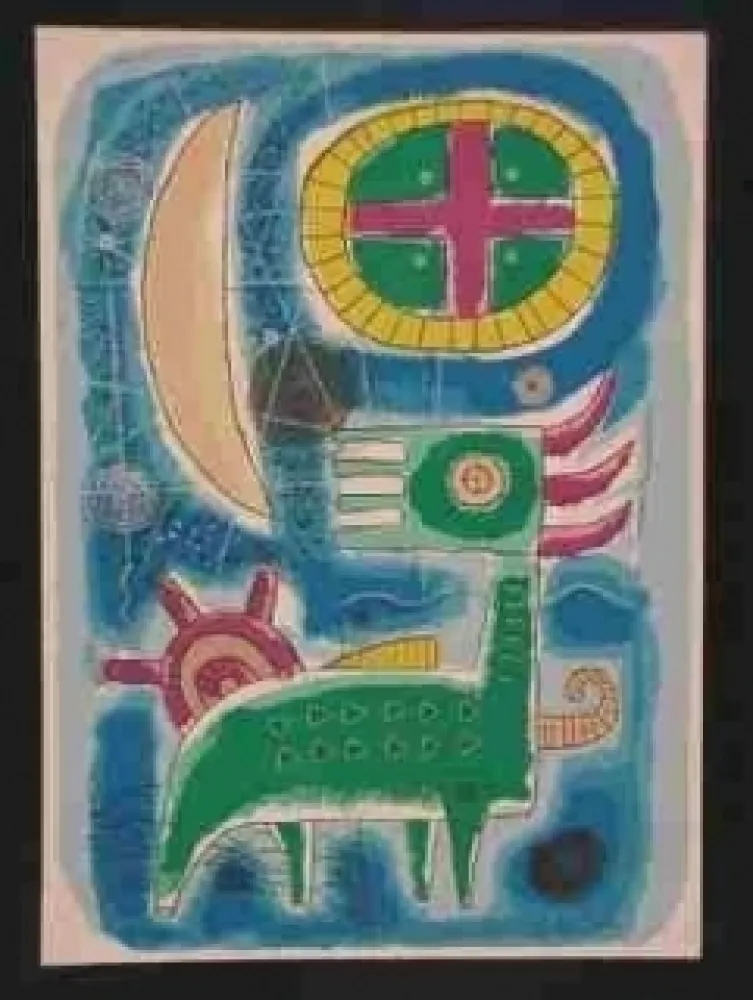 シルクスクリーン Kochi - Sans titre