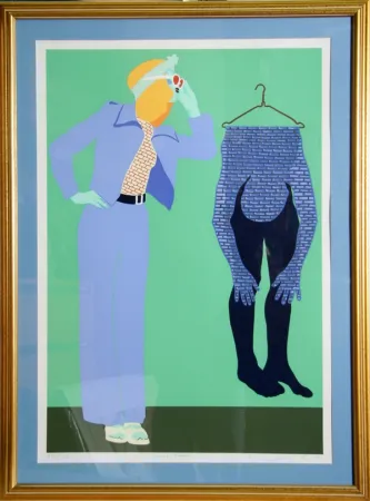 シルクスクリーン Kogelnik - Ecce Homo