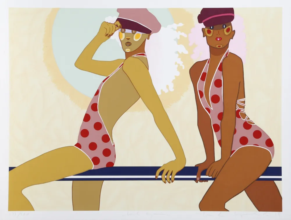 シルクスクリーン Kogelnik - Look Again