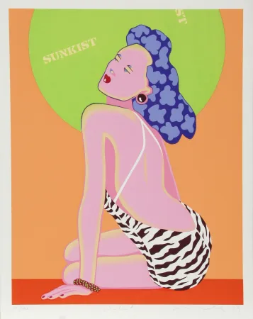 シルクスクリーン Kogelnik - Sunkist