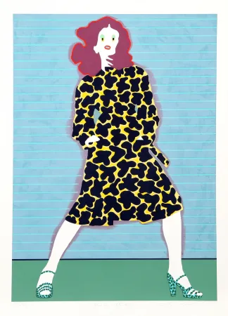 シルクスクリーン Kogelnik - Venetian Blinds