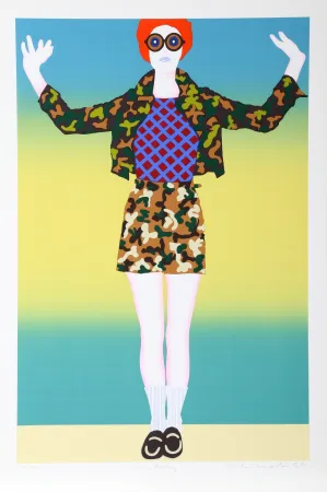 シルクスクリーン Kogelnik - War Baby