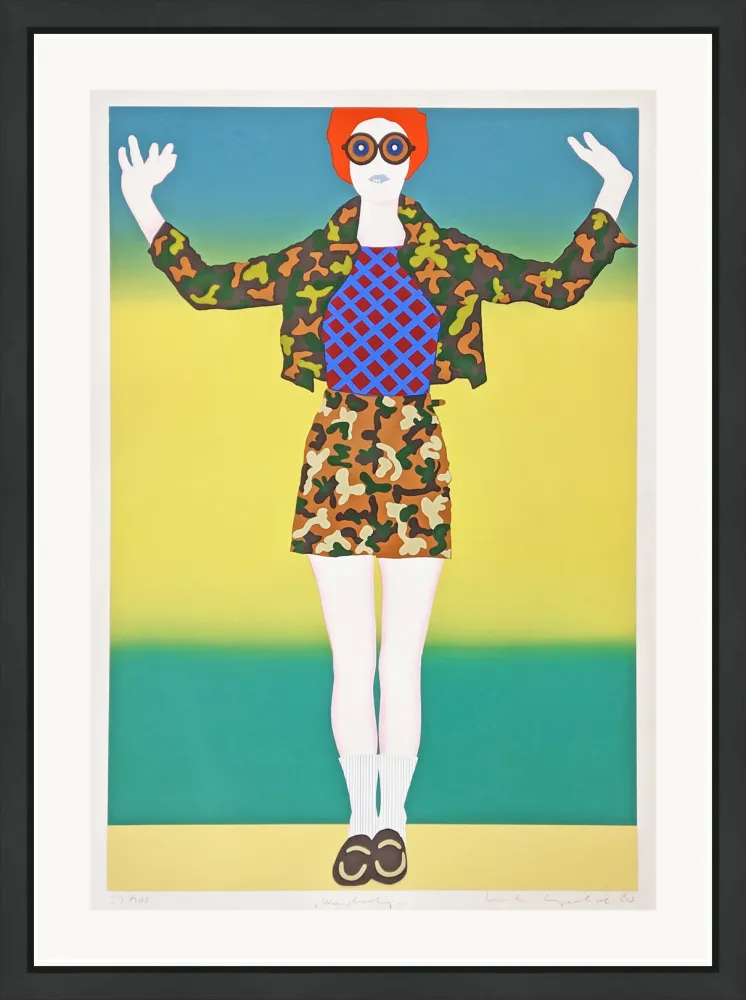 シルクスクリーン Kogelnik - WAR BABY