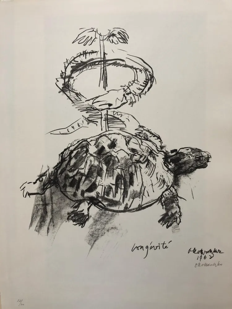 リトグラフ Kokoschka - Longévité