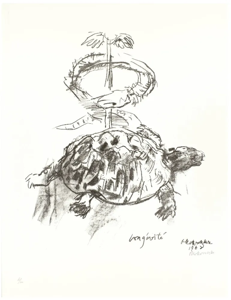 リトグラフ Kokoschka - Longévité