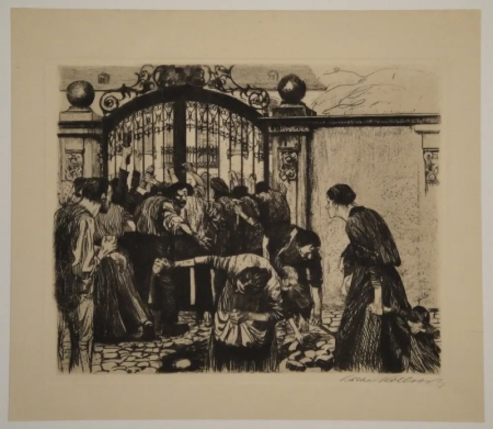 エッチング Kollwitz - Sturm