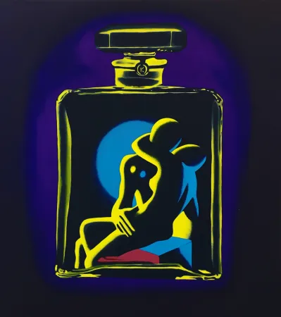 シルクスクリーン Kostabi - KOSTABI #5 (PURPLE)