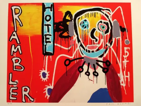 リトグラフ Kostabi - Kostabi