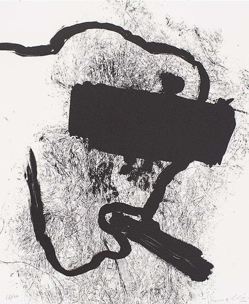 リトグラフ Kounellis - Composition