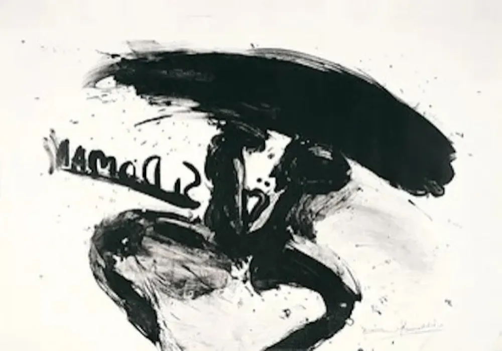 リトグラフ Kounellis - Sin titulo
