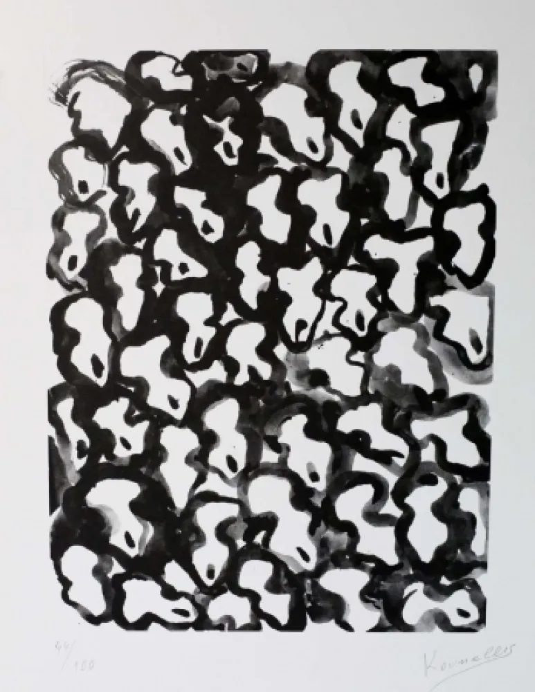 リトグラフ Kounellis - Untitled