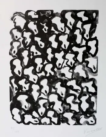 リトグラフ Kounellis - Untitled
