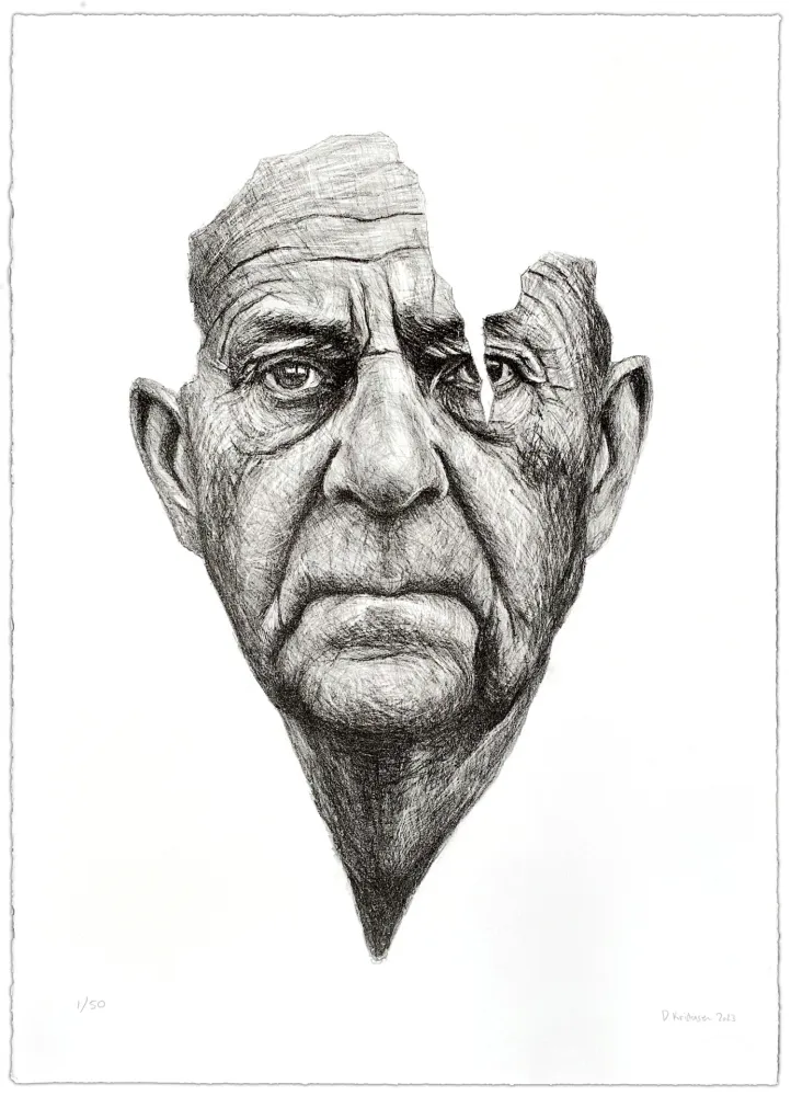 リトグラフ Kristensen - Sans titre 1