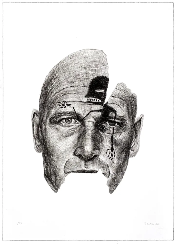 リトグラフ Kristensen - Sans titre 2