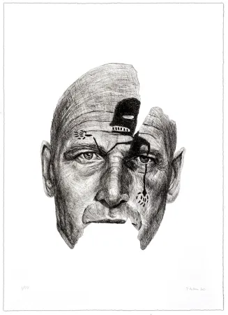 リトグラフ Kristensen - Sans titre 2