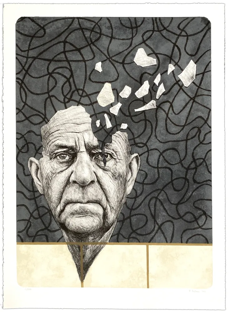 リトグラフ Kristensen - Sans titre 3