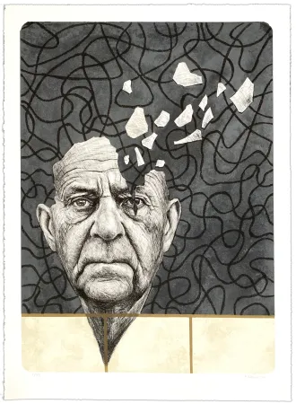 リトグラフ Kristensen - Sans titre 3