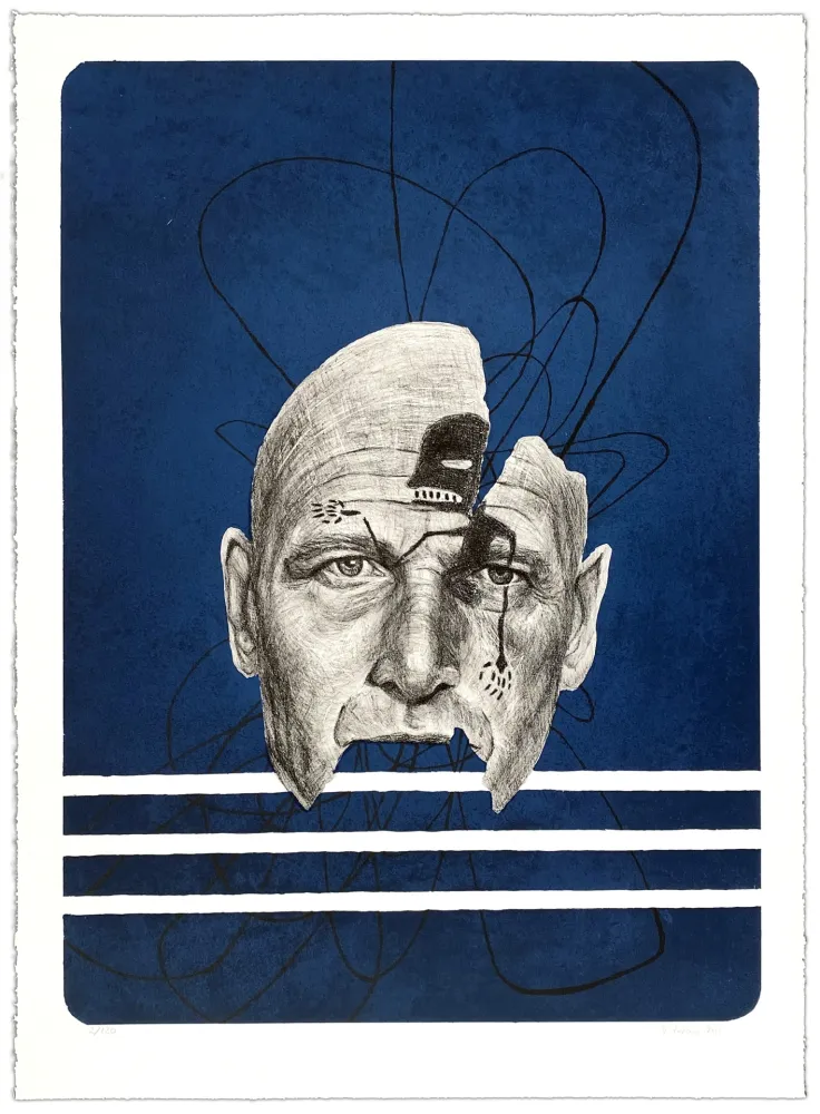 リトグラフ Kristensen - Sans titre 4