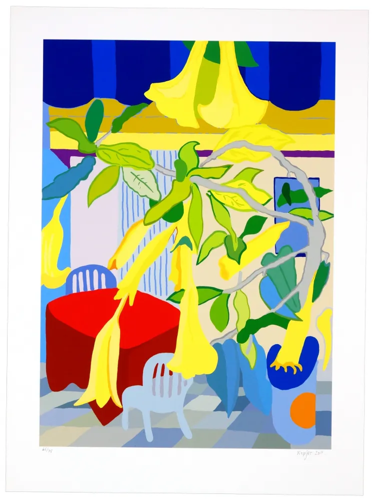 デジタル版画 Krøjer - Capri 1