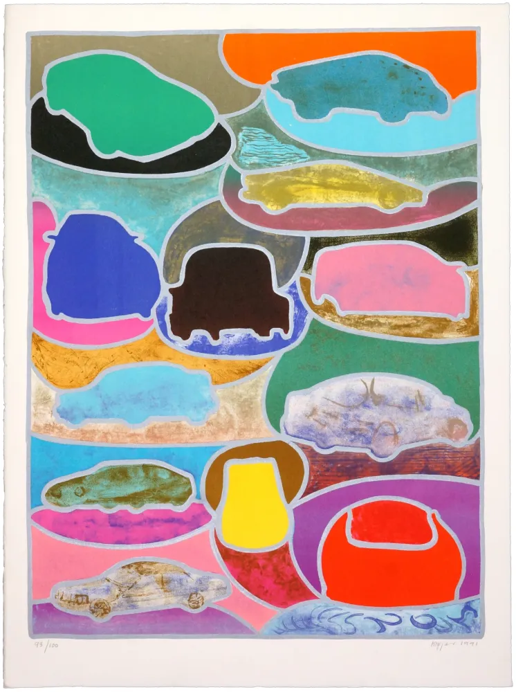 リトグラフ Krøjer - Car's