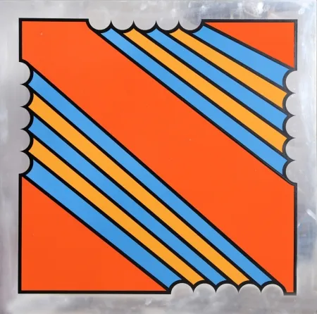 シルクスクリーン Krushenick - Composition