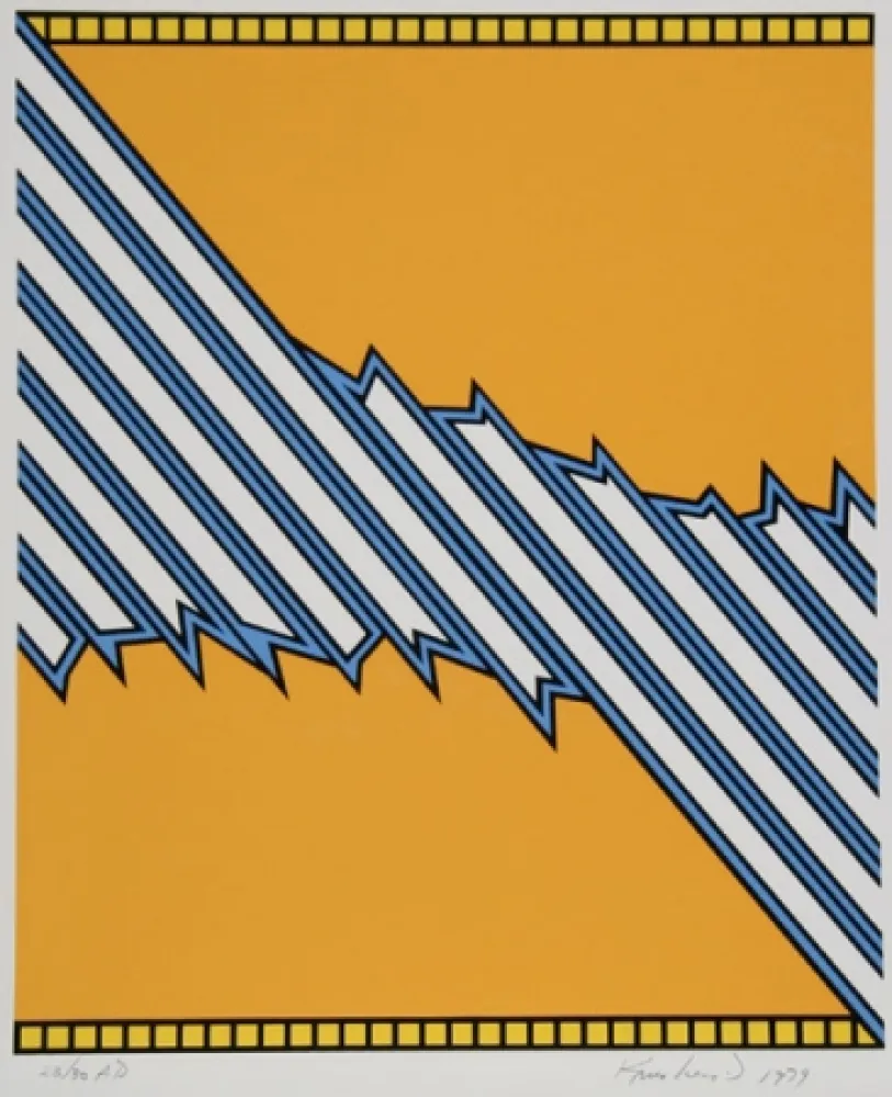 シルクスクリーン Krushenick - Greensboro