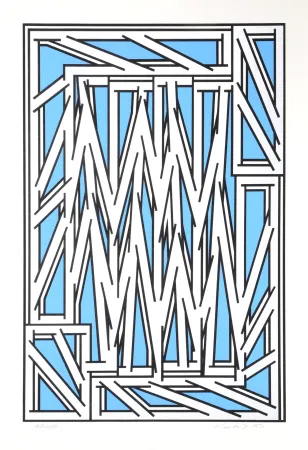 シルクスクリーン Krushenick - Grill