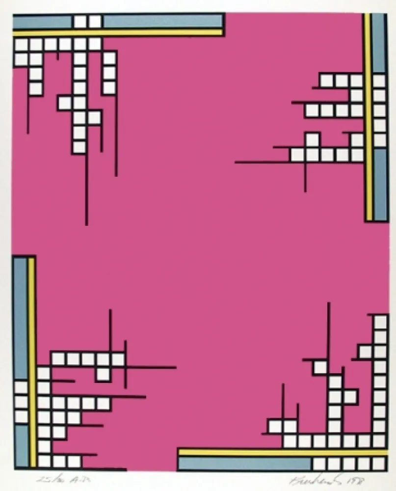 シルクスクリーン Krushenick - Over the Top