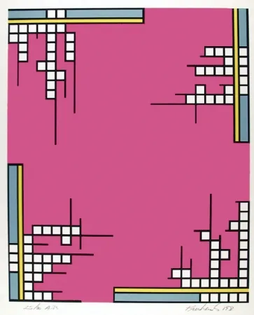 シルクスクリーン Krushenick - Over the Top