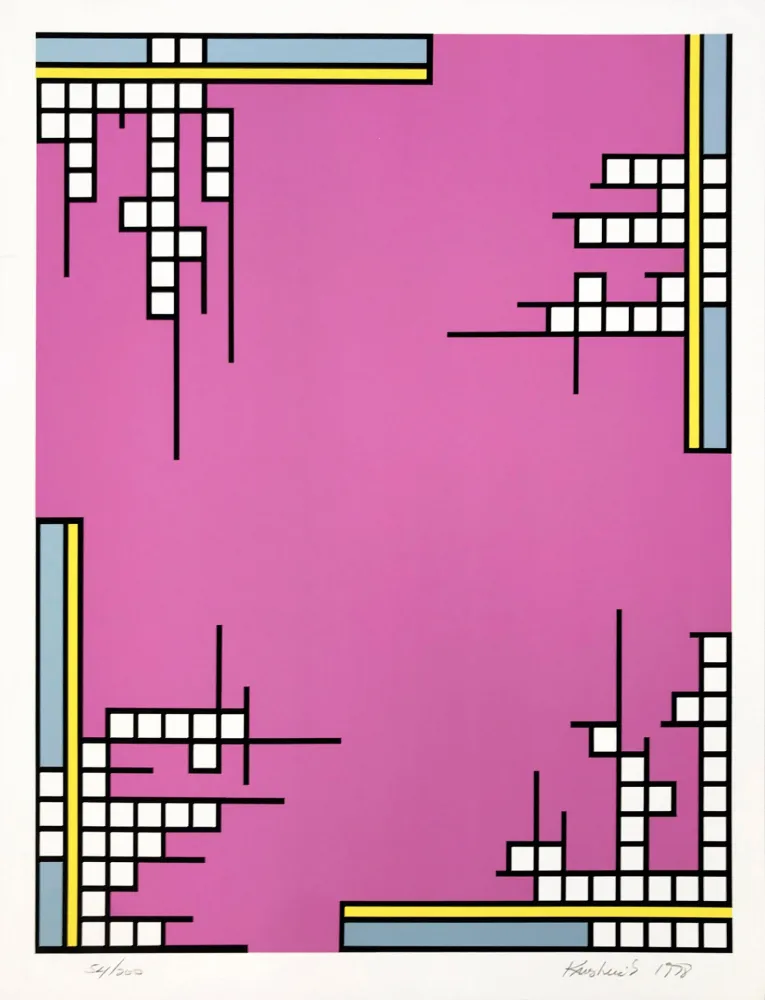 シルクスクリーン Krushenick - OVER THE TOP