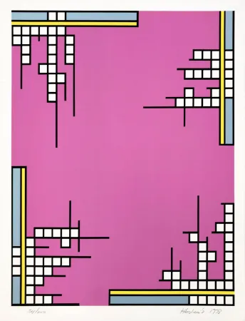 シルクスクリーン Krushenick - OVER THE TOP