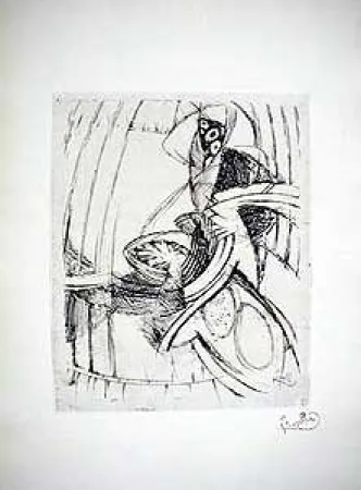 エッチング Kupka - Composition Geometrique