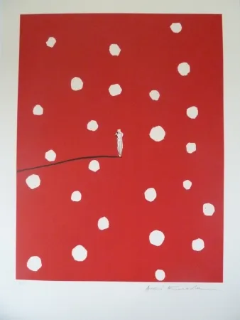 リトグラフ Kuroda - Affiche Avt Tarascon