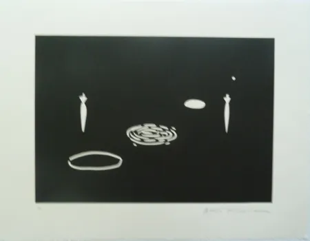 リトグラフ Kuroda - Angel City II