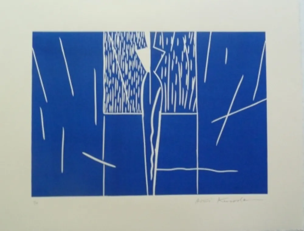 リトグラフ Kuroda - Angel City III