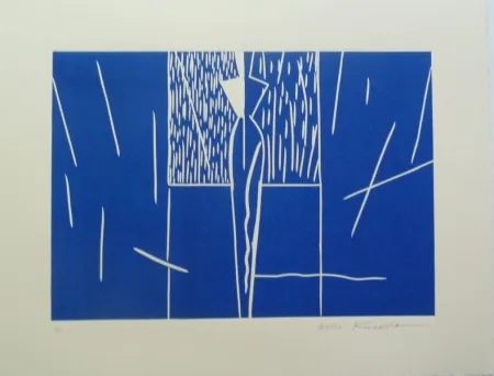 リトグラフ Kuroda - Angel City III