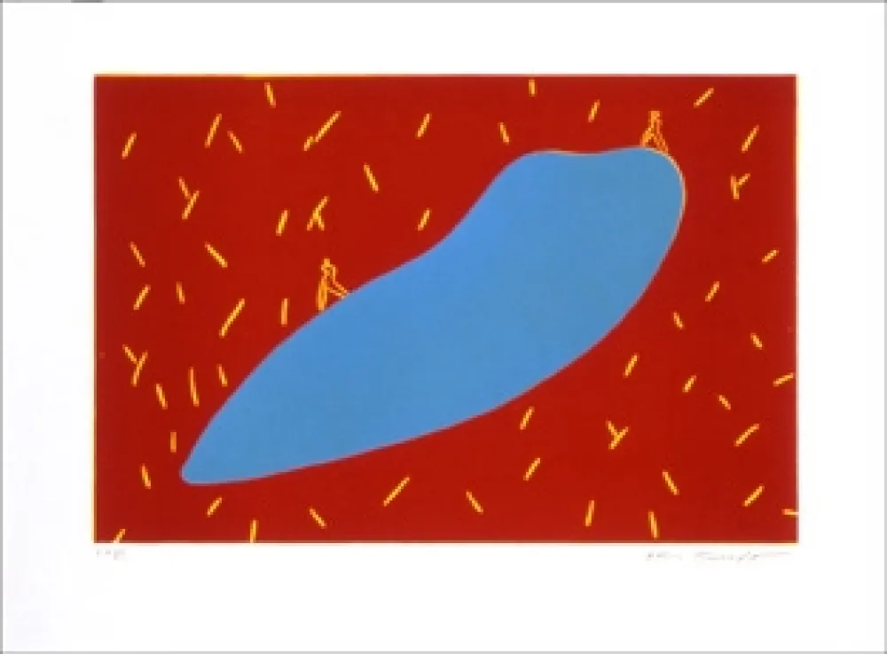 リノリウム彫版 Kuroda - Sans Titre 9303