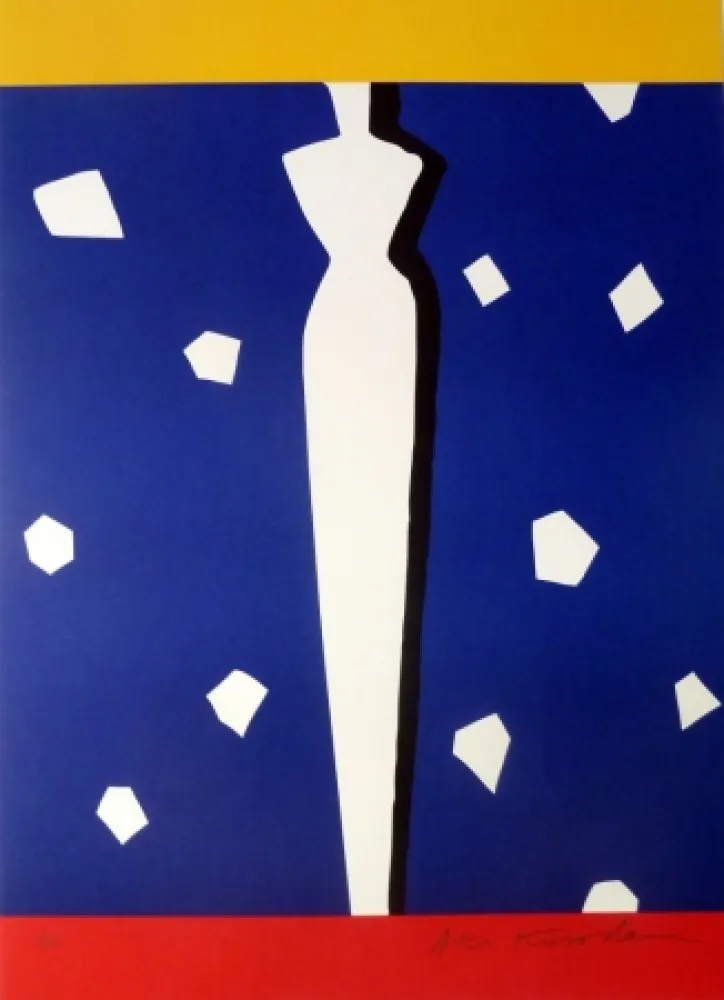 リトグラフ Kuroda - Tour des Cardinaux